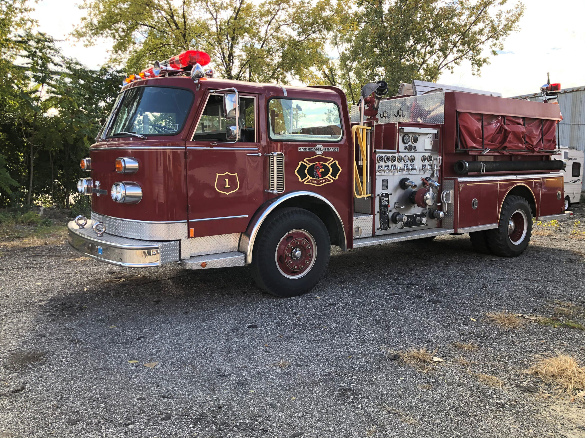 Antique Fire Trucks, Vintage Equipment