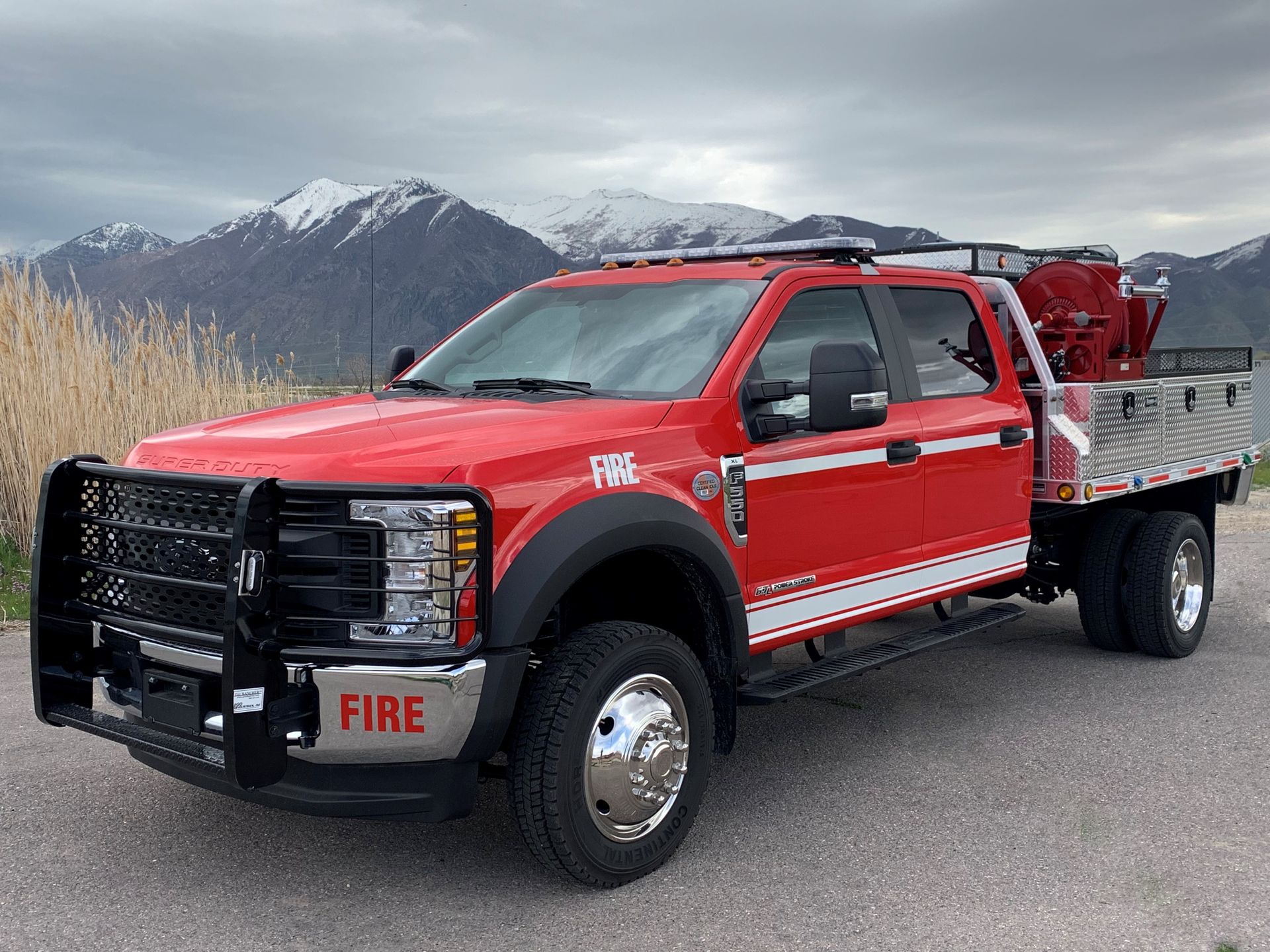 22 Ford F550 Super Duty 4x4 Quick Attack Alpine W0919 Fenton Fire