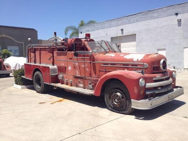 Antique Fire Trucks, Vintage Equipment