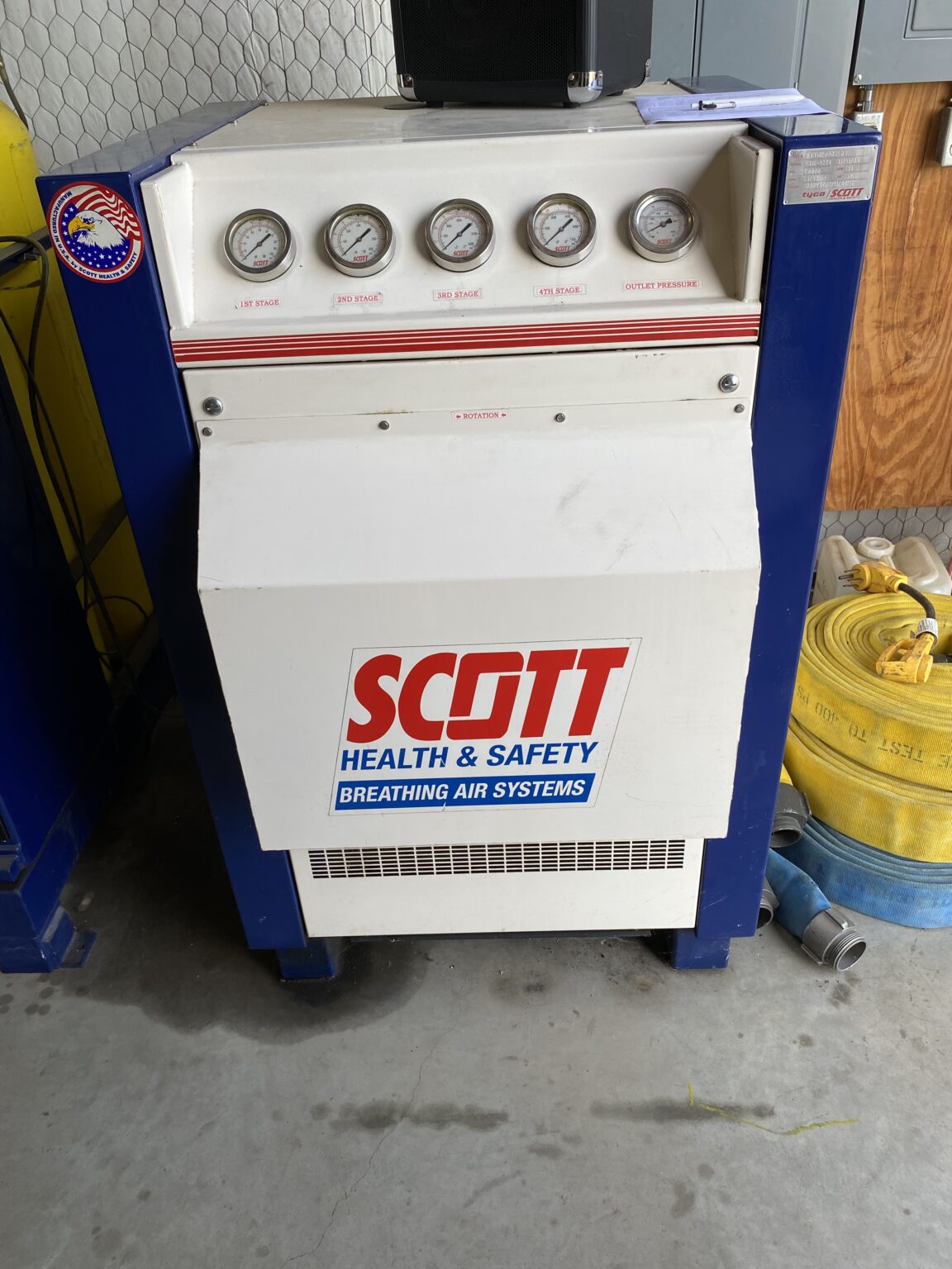 Scott Revolve Air Compressor / Fill Station (A2650) Fenton Fire