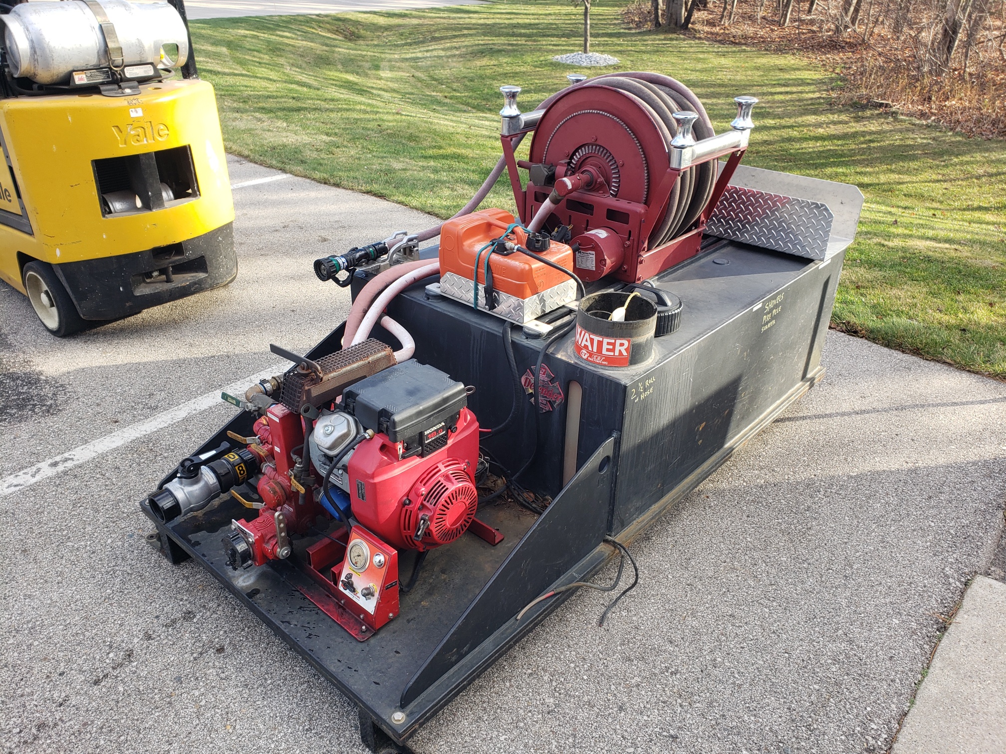 200 Gallon Skid Unit 18HP (W1305) | Fenton Fire