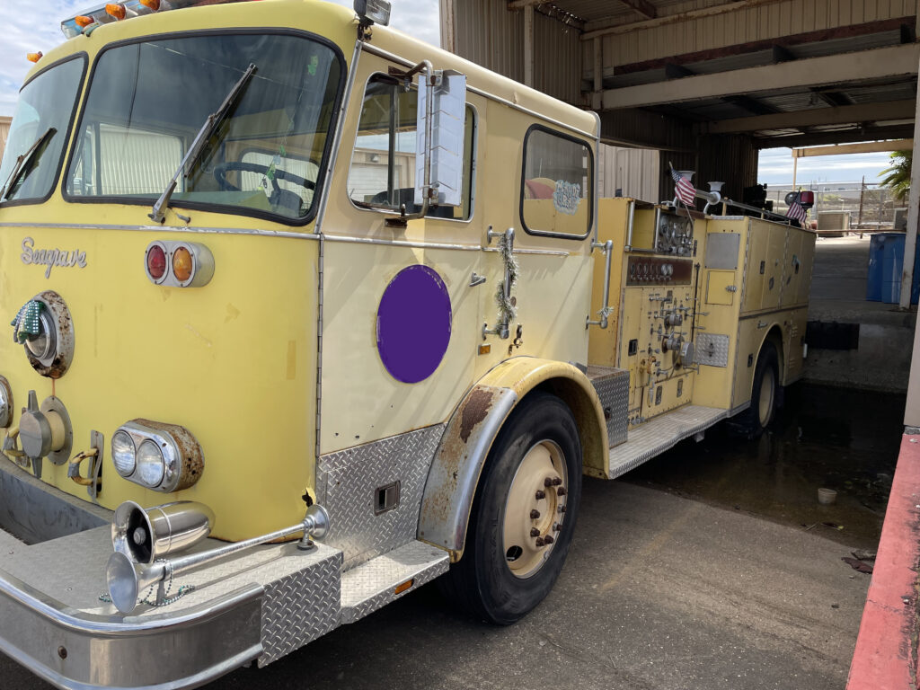 Antique Fire Trucks Vintage Equipment Fenton Fire