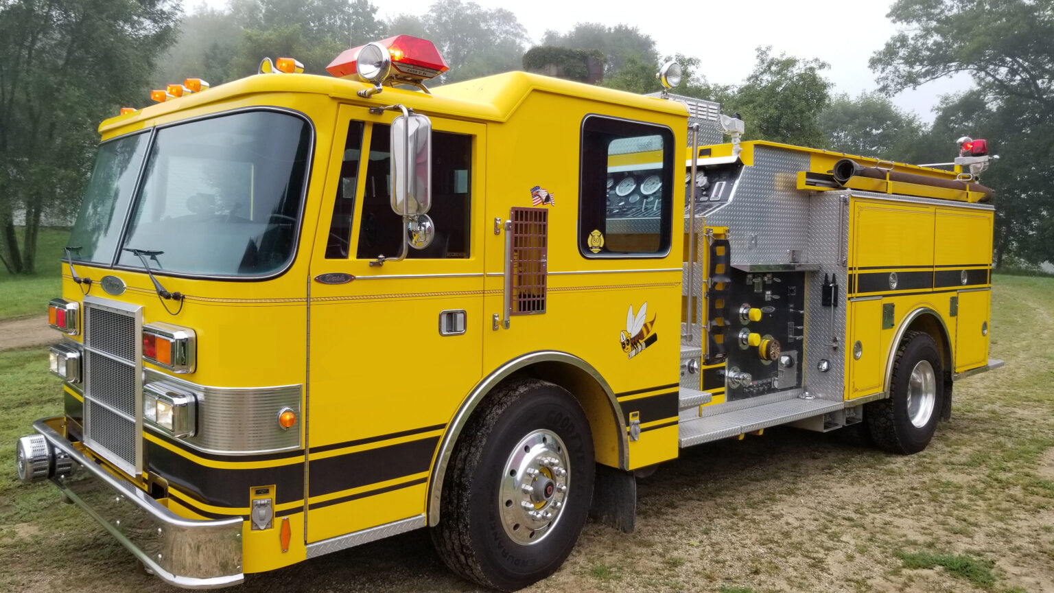 1991 Pierce Dash Pumper 1000/750 (E4709) Fenton Fire
