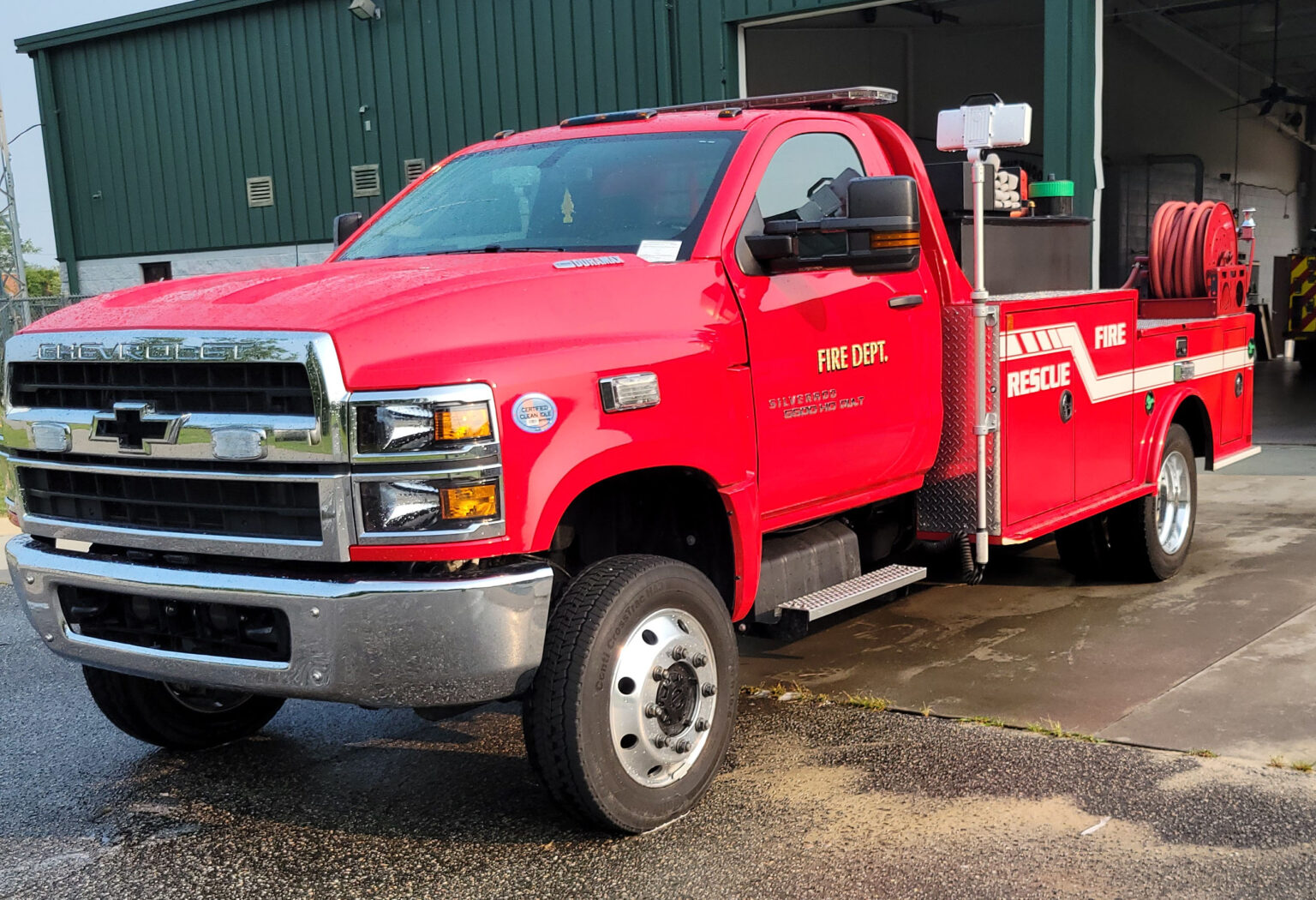 2021 Chevrolet Silverado 5500 HD Wildland (W1388) Fenton Fire