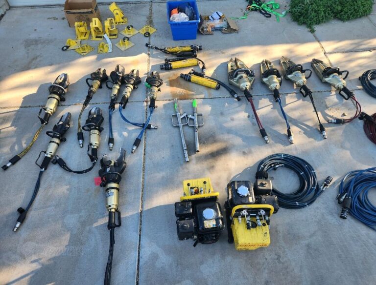 2 Full sets of Genesis Hydraulic Extrication Equipment (A2735) | Fenton ...