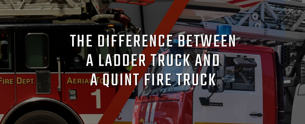The difference between a ladder truck and a quint fire truck